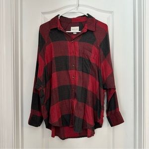 American Eagle Oversized Flannel Women’s XS